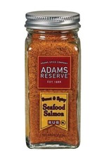 Adams Reserve Sweet And Spicey Seafood Salmon Rub 2.5 Oz - 2 Pack - £23.52 GBP