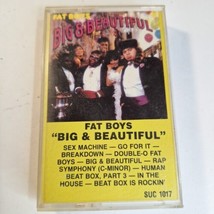 Fat Boys Big &amp; Beautiful Cassette Tape Og 1986 Rap Hip-Hop Rare - £5.54 GBP