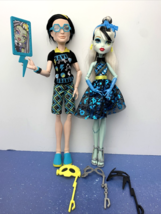 Welcome To Monster High Frankie Stein Doll Dance Freaky Fusion Jackson Jekyll - £35.80 GBP
