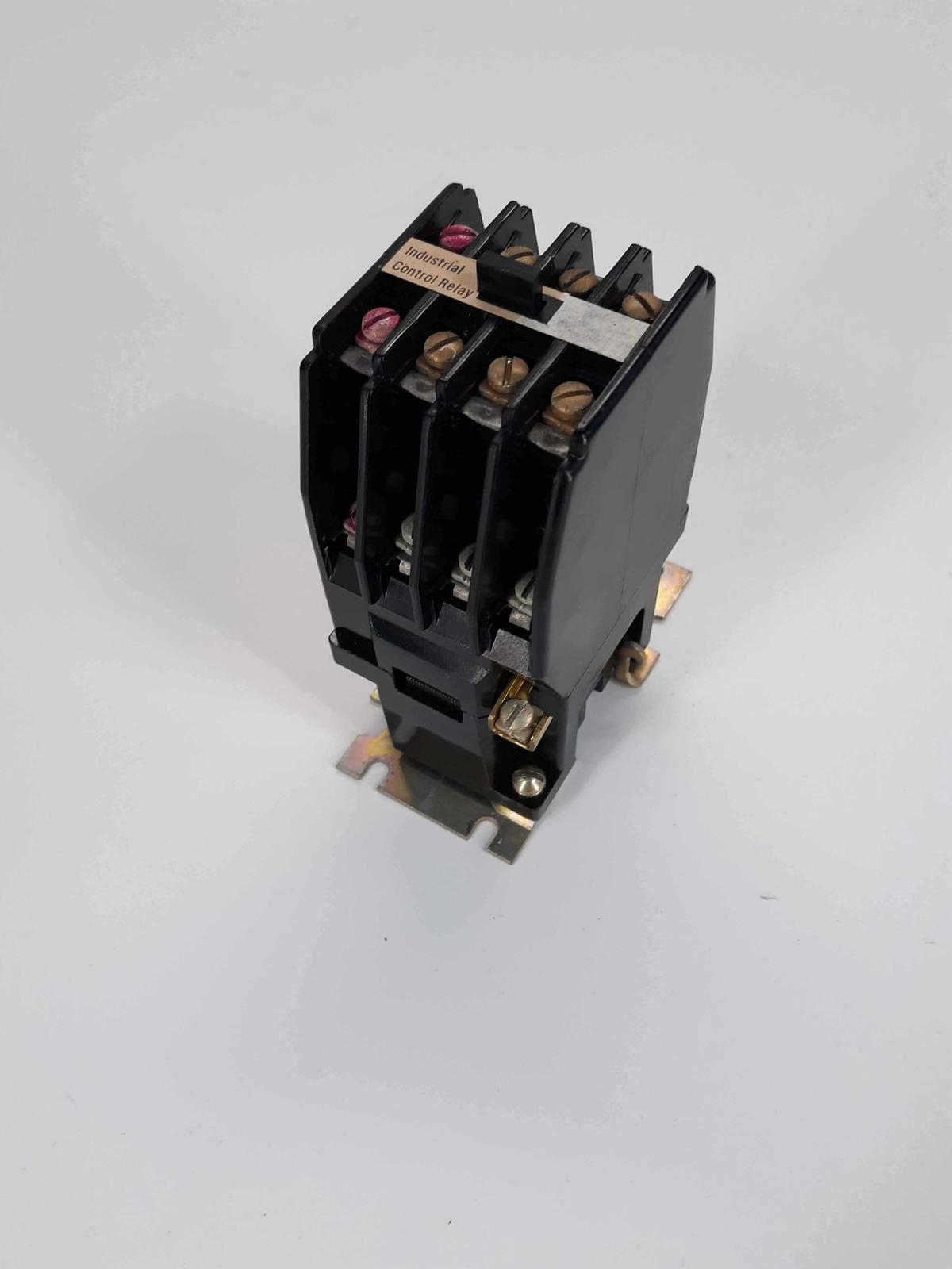 Westinghouse Type BF 766A156GO1 Industrial Control Relay 120v coil  - $29.00