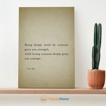 Lao Tzu Quote Wall Art Life Philosophy Quotes Motivational Print Art Decor -P952 - $24.65+