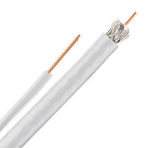 ProBrand RG-6 Single Gang Coax with Ground Cable, 1000 ft., White - £121.17 GBP