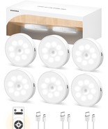 Led Under Cabinet Lights, Motion Sensor Rechargeable Light, 1000Mah Puck... - $607.10 MXN