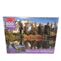Melissa &amp; Doug Mountain Reflection Jigsaw Puzzle (300 pcs) ~ New, Factor... - £8.57 GBP