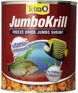 Tetra JumboKrill Freeze-Dried Jumbo Shrimp 14 Ounces, Natural Shrimp Tre... - $137.84 CAD