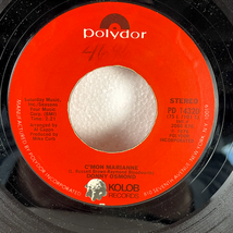 Donny Osmond – C'mon Marianne 7" Single Record 1976 Polydor Pop 45 RPM - $5.69