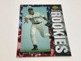 1994 Upper Deck #24 Alex Rodriguez Star Rookies Seattle Mariners Excellent+ - $47.52