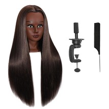 Mannequin Head with Hair 28 Cosmetology Manikin Doll Head Mannequin Head... - $47.57
