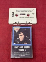 Elvis Presley - Elvis&#39; Gold Records Volume 5 Cassette Tape Burning Love Ghetto - £5.43 GBP