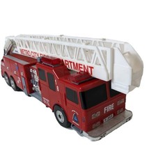 Funrise Fire Truck 1994 22 inch Firetruck Fire Engine Toy Lights &amp; Sound Vintage - £94.45 GBP