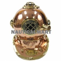 NauticalMart Full Size U.S. Navy Mark V Brass Diving Divers Helmet  - £260.72 GBP