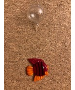 Floating Glass Bubbles with Colorful Art Glass Fish Hand Blown Aquarium ... - $4.50