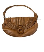 Vintage Banana Republic Brown Leather Hobo Purse Shoulder Bag Y2K - £19.76 GBP