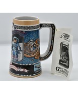 Miller High Life Beer Stein Mug Great American Achievements 1969 NASA 18... - $522.02 MXN
