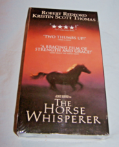 Factory Sealed VHS-The Horse Whisperer-Robert Redford, Kristin Scott Thomas - £11.00 GBP