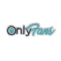 ONLYFANS IRON ON PATCH 3.5&quot; Only Fans Embroidered Applique Funny Morale ... - $3.95
