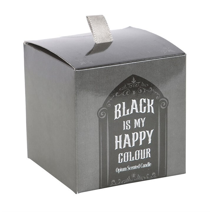 Black is My Happy Color Opium Candle Item image 4