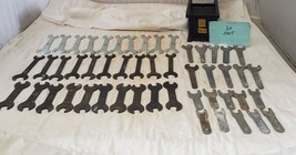 Lot of 50 Assorted Open End Service Wrench &amp; other Wrench Tool LOT 239 - £98.92 GBP
