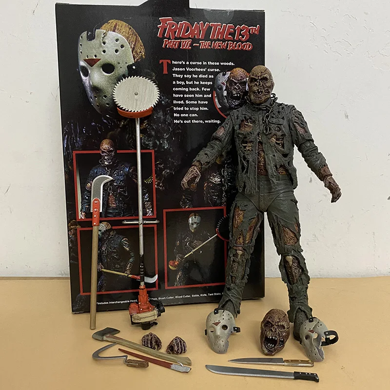 NECA Friday The 13th Figure Part VII 7 The New Blood Ultimate Jason Voorhees - £25.61 GBP+