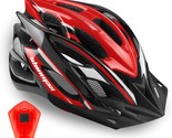 Men&#39;S And Women&#39;S Shinmax Bicycle Helmets With Detachable Visors And Rear - $46.96