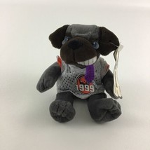 Cleveland Browns Dawg Pound Trapper Burger King Cool Beans 7&quot; Plush Vintage 1999 - £15.54 GBP