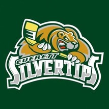 Everett Silvertips Junior Hockey Embroidered Sweatshirt S-5XL, LT-4XLT New - $25.07+