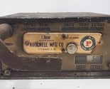 Vtg Taxi Cab Meter Rockwell Mfg Co Old Fare Box Ohmer Corp Pittsburgh PA... - £237.04 GBP
