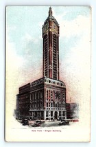 Postcard 1908 New York Singer Manufacturing Company Building Tower Manha... - £7.03 GBP