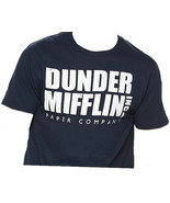 Dunder Mifflin THE OFFICE Funny T-shirt- NAVY color - Shirt - Size - Small - $25.91 CAD