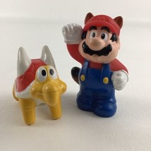 Super Mario Bros McDonaldS Nintendo Figures Raccoon Mario Trooper Vintage 1989 - £19.21 GBP