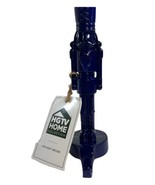 Stocking Holder NEW Blue Toy Soldier HGTV Hanger Hook 9.75” Mantel Firep... - £14.78 GBP