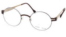 New Red Rose Nico / 6216 Brown Eyeglasses Glasses Frame 46-21-145 B42mm Japan - £95.92 GBP