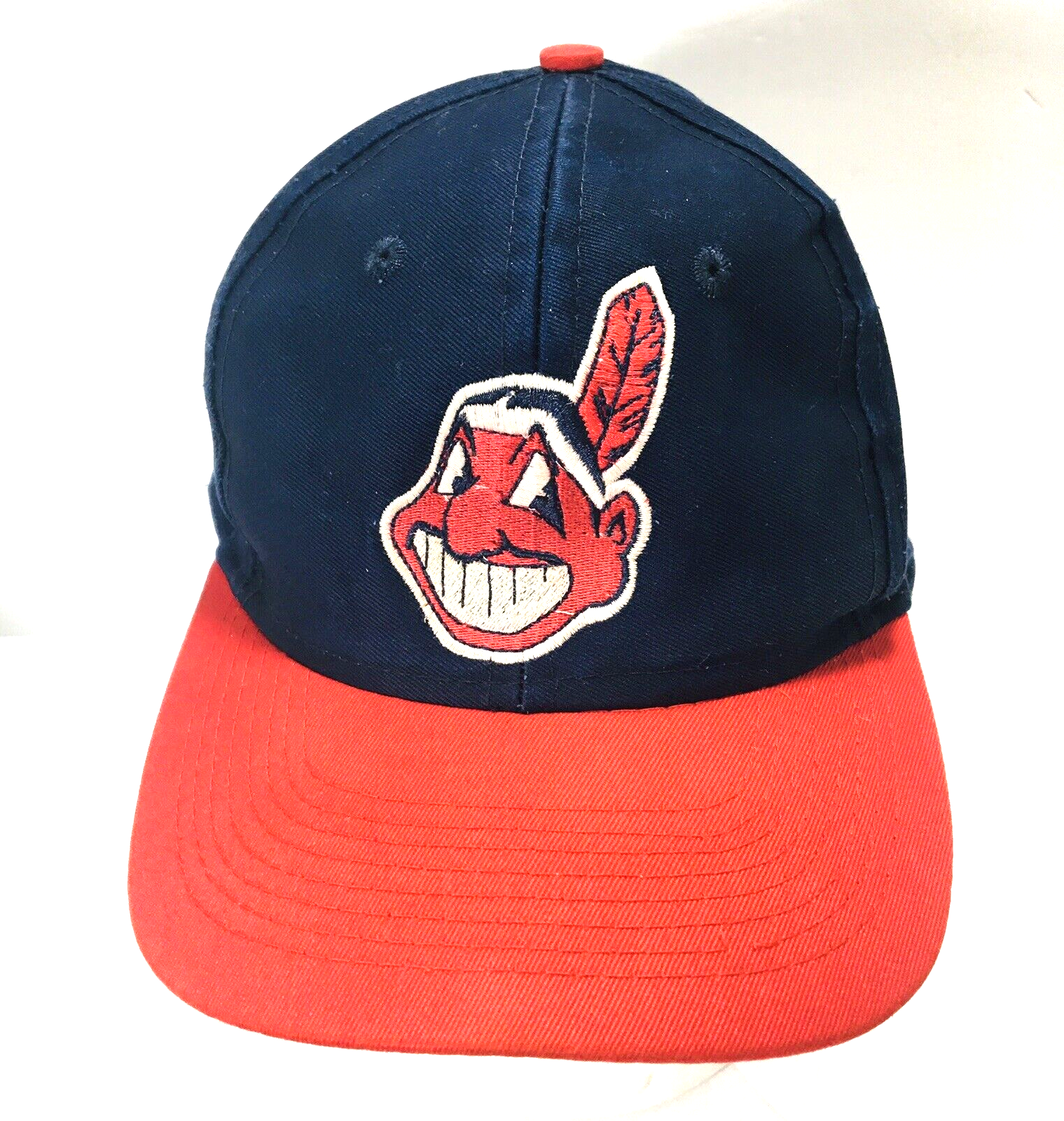 Primary image for Vtg. Cleveland Mascot Guardians Wahoo Rare HTF Hat Cap One Size Baseball MLB