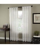 CHF Window Panel Soho Voile Curtain Size 59 X 95 Inch Color Silver - £31.38 GBP