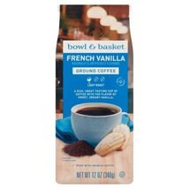 BOWL AND BASKET FRENCH VANILLA LIGHT ROAST GROUND COFFEE 12OZ - $10.99
