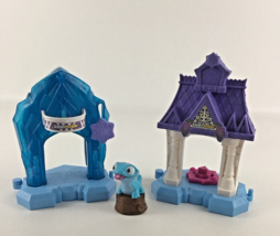 Fisher Price Little People Disney Frozen Elsa Palace Playset Bruni Figur... - $29.65