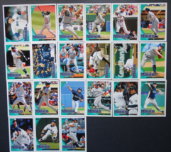 2010 Topps Series 1 &amp; 2 Seattle Mariners Team Set of 21 Baseball Cards - £3.54 GBP