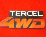 1984 1985 Toyota Tercel 4WD Lift Gat Rear Emblem Badge 75441-16110 - £21.52 GBP