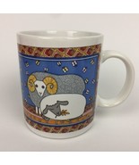 Lauffer By Gailstyn-Sutton Japan 12 oz. Coffee Tea Mug Cup Sheep Ram Ewe... - £15.64 GBP