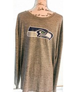 Men’s NFL Seahawks Football Apparel TX3 Cool NWOT Gray w/ Logo.  SKU 039-09 - $6.88