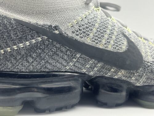 Nike Vapormax Flyknit E Heritage 2017 Pure Platinum Neon 922915 002  Siz... - $99.99