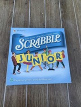 SCRABBLE JUNIOR 1999 Milton Bradley Hasbro Ages 5+ 100% Complete - £6.32 GBP