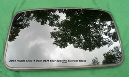 2004 Honda Civic 4 Door Year Specific Sunroof Glass Oem Free Shipping - £115.33 GBP