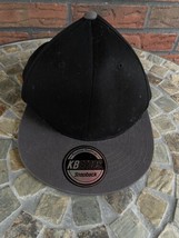 Plain K Bethos Hat Black Gray Snapback Adjustable Trucker Cap Cotton Sticker Bil - $6.65