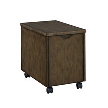 Homestyles 5079-01 Xcel Mobile File Cabinet, Brown - 20 x 22 x 14 in. - $141.22