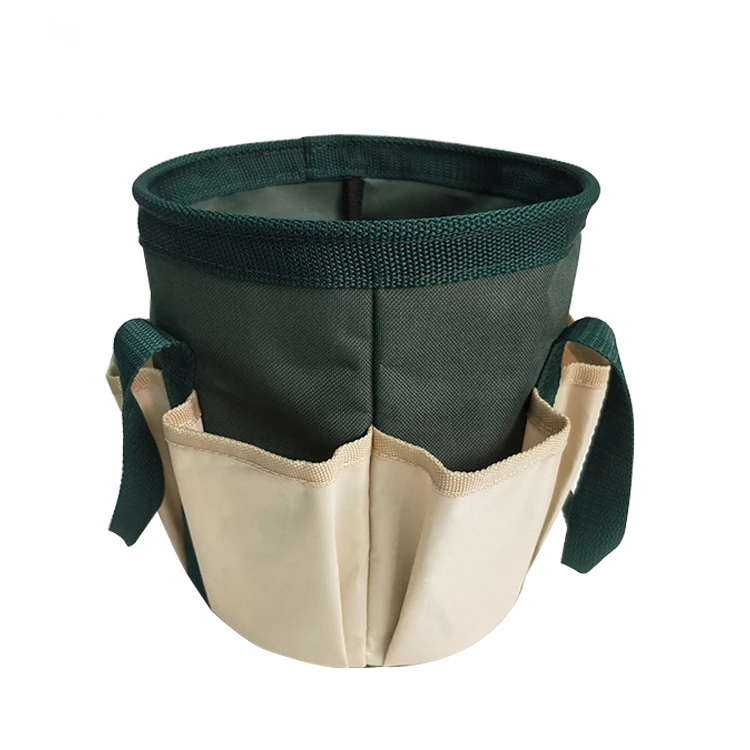 Portable Bucket Handy Tool Bag Multiple Pockets Garden Accessories Tool ... - $62.42