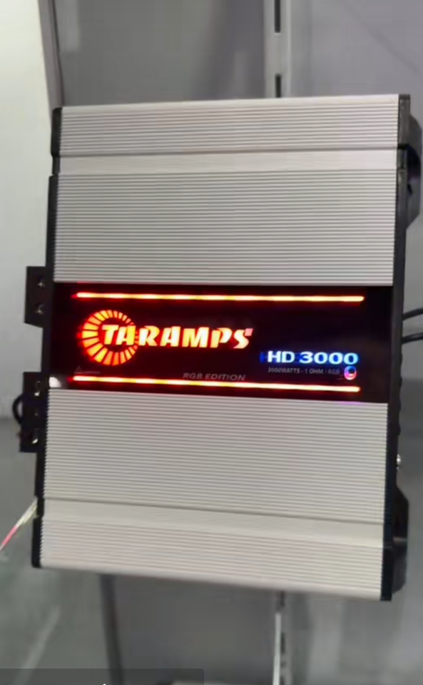 New Taramps Hd3000 Rgb Led Amplifier Module 3000w Rms 4Ohms - $277.19