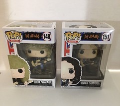 Funko Pop Def Leppard (Lot of 2) Rick Savage &amp; Vivian Campbell -Collect ... - $28.50