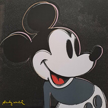Andy Warhol Signed - Mickey Mouse - CMOA Certificate  - $149.00