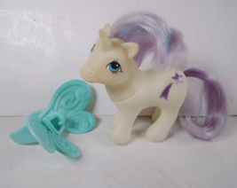 Vintage 1984 My Little Pony MLP G1 Baby Glory Shooting Star + Butterfly Wings - £9.14 GBP
